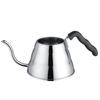Schwanenhalsförmiger Hand-Drip-Krug Edelstahl Pour-Over-Kessel Pour-Over-Kaffee