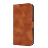 For iPhone 14 Pro Max Wallet Case Double Folded Edge Skin Touch PU Leather Flip Phone Cover