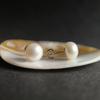 Silver Earrings with Natural Pearls (2207399)