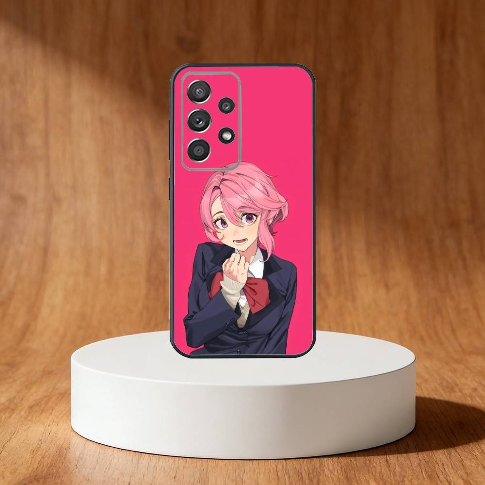 

Dandadan Aira Shiratori Phone Case For Samsung S25,S24,S21,S22,S23,S30,Ultra,S20,Plus,Fe,Note,10,9,5G Black Cover Samsung S25Plus