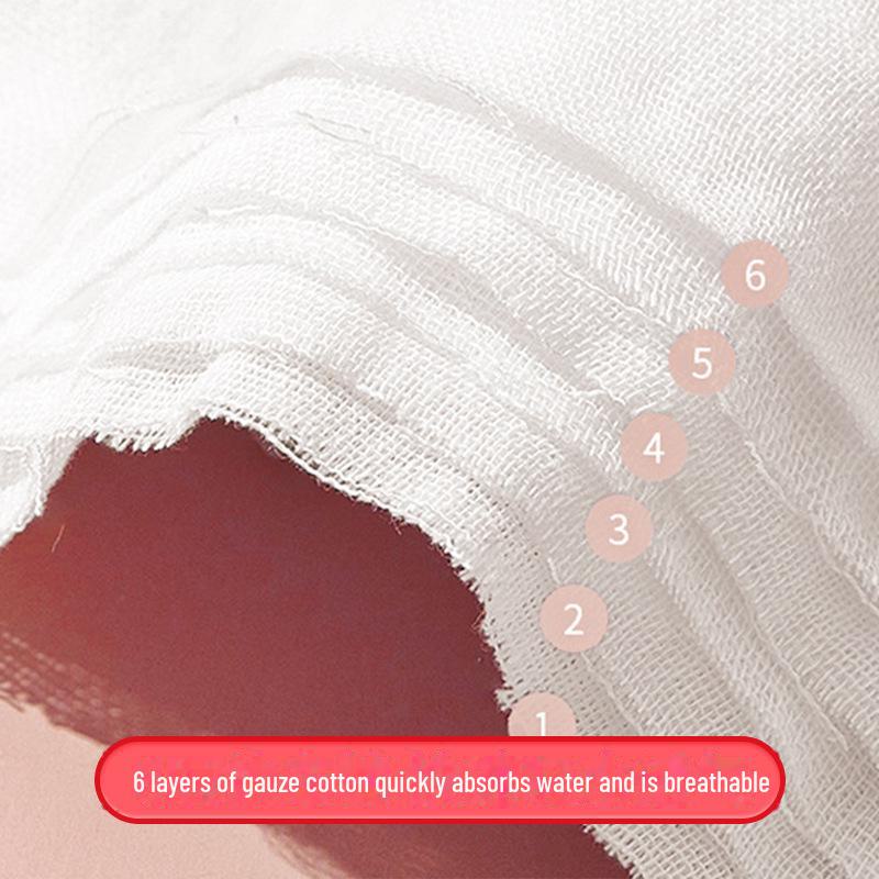 Newborn Cotton Swaddle: Six-Layer Baby Gauze Bath Towel & Quilt