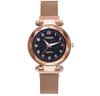 Watch Women'S Luminous Digital Starry Sky Surface Magnet Quartz Casual Women'S Watch