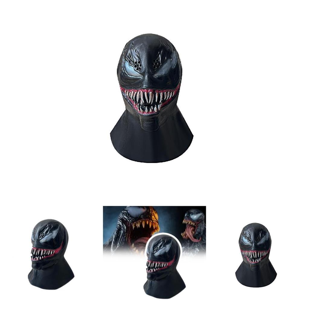 High Quality Latex Venom Mask For Halloween Cosplay And Costume Parties Ideal For Birthdays And Festivals