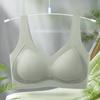 Small Breasts Gather Thin Integrated Beauty Vest Type Breathable No Steel Ring Bra
