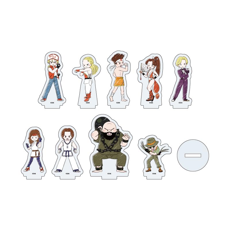 

THE KING OF FIGHTERS 94 02 [Graph Art Illustration] Acrylic Petit Stand 9-Piece Box