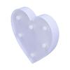 LED HeartShaped Light 6LED Chip Small Night Light for Wedding Birthday Party Living Room Holidays