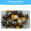 Miniature Wooden Bee Ornaments Potted Plant DIY Insect Decoration Forest Themed Moss Landscape Ornaments Furniture Accessories