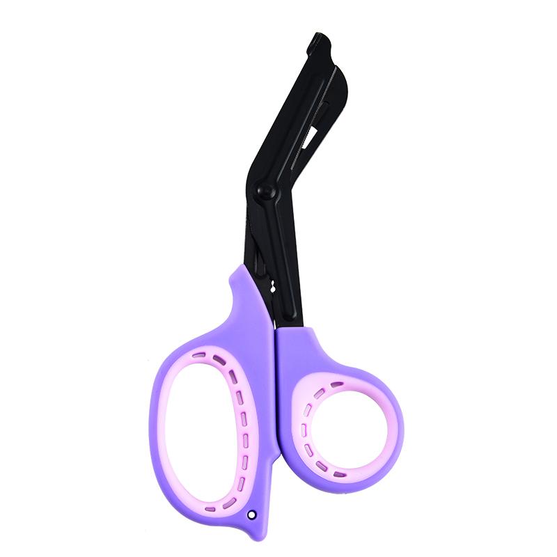 

Survive Rescue Honeycomb handle Scissor Trauma Gauze Cutter Emergency First Aid Shear Outdoor Paramedic Bandage Scissors tools фіолетовий