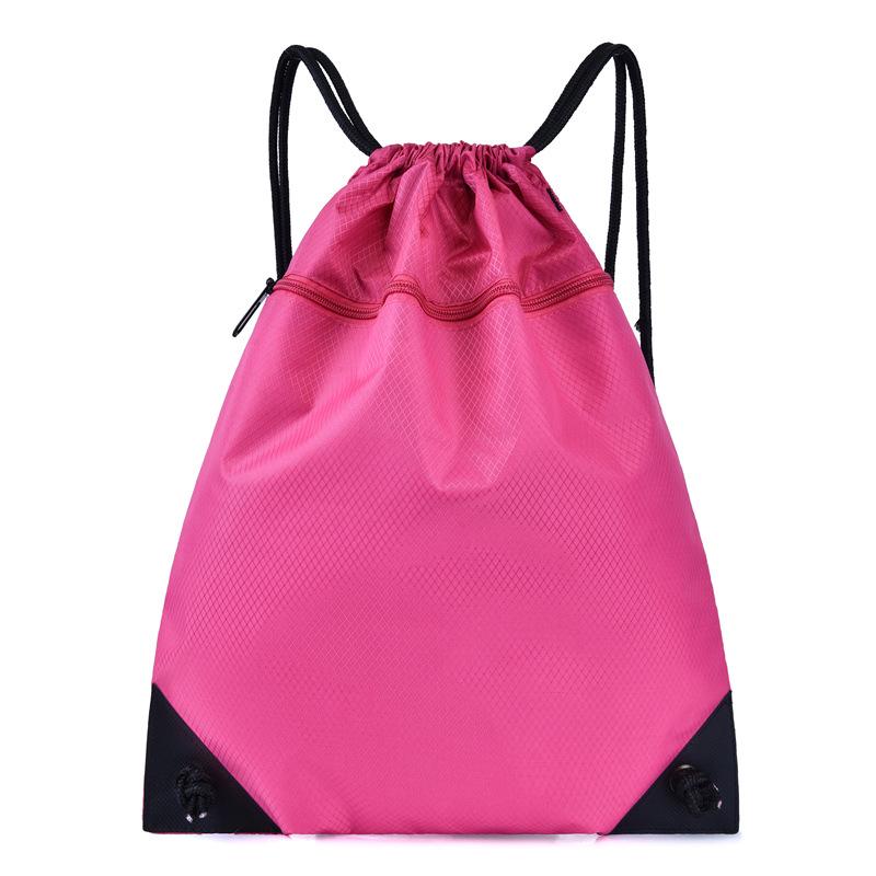 Unisex Oxford Waterproof Drawstring Backpack - Gym & Outdoor Use