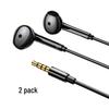 Ugreen 3.5mm Semi-in-Ear Wired Earphones (2-Pack)