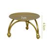 Geometric Circle Iron Candle Holder Round Table Candlestick for Party Wedding Desktop Decorative Ornaments