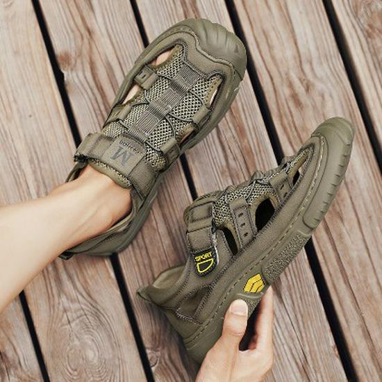 Men's 2025 Summer Closed-Toe Outdoor Water Sports Sandals