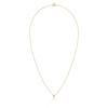 Lunne 14K Diamond Princess Cut Classy Necklace (14K Gold) Lcn13