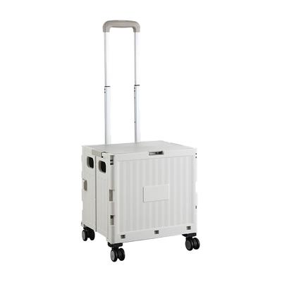 Tragbare Klappboxen Handschieben Picknick Camping Trolley Picknick Gemüse Obst Aufbewahrungskorb