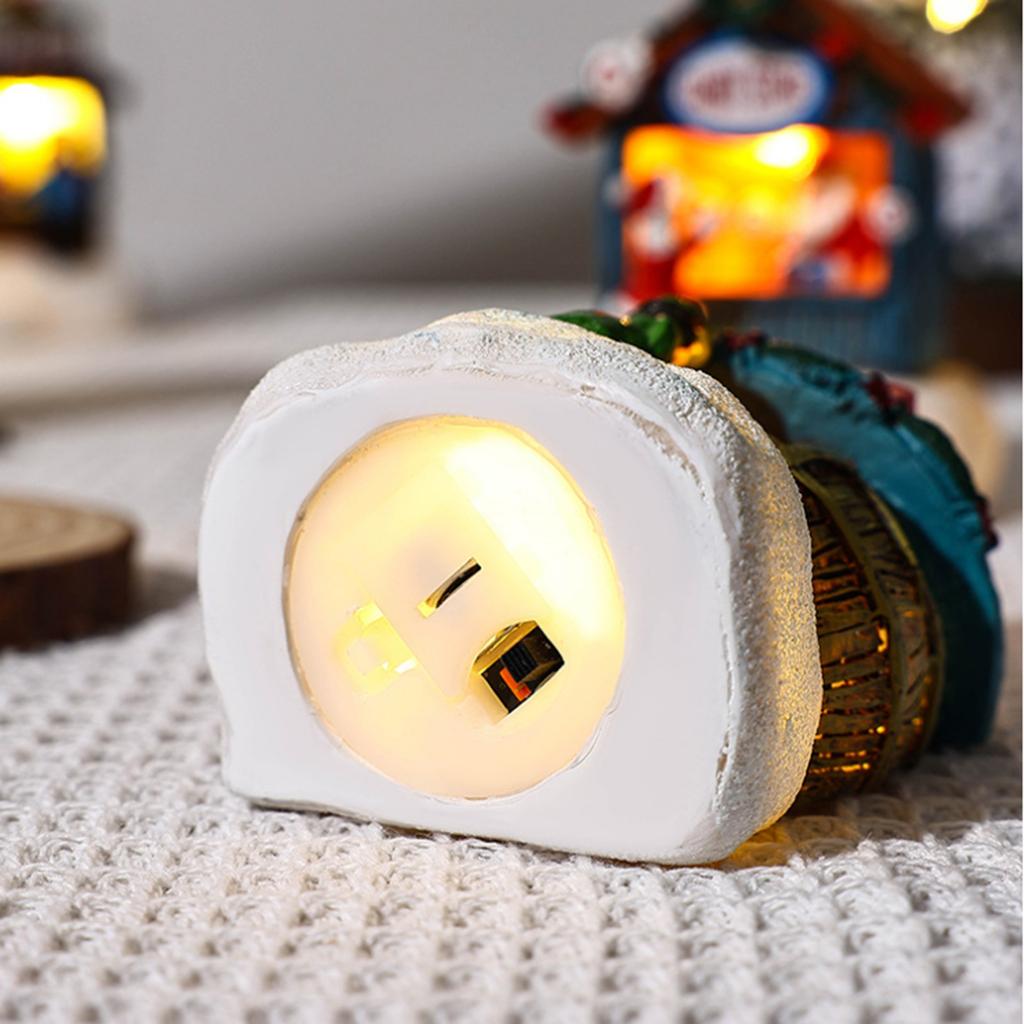 Santa-Claus Shop Micro  Resin Ornament