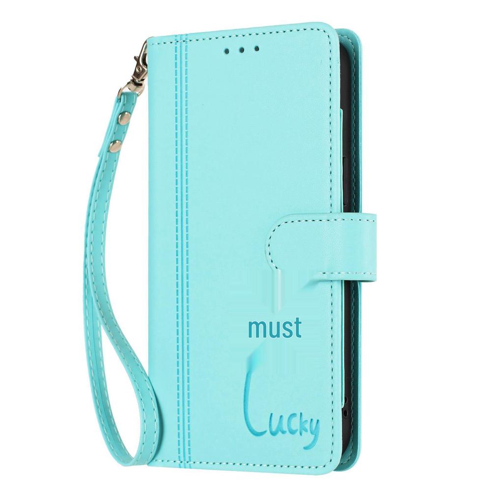 Cricket Icon 2026 Lucky Clover Leather Wallet Case - 9 Card Slots for AT&T Propel 2 5G
