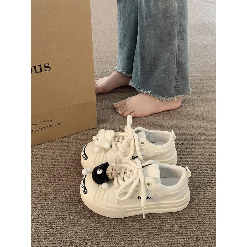 

Весенне-осенние женские кроссовки на толстой подошве, новые весенне-осенние, в стиле ретро, нишевый дизайн, белые, повседневные 40 бежевый