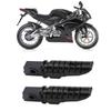 2pcs Motorcycle Front Footpeg Footrest T6063 Aluminum Alloy Anti Slip Rustproof Replacement for   GPR125 APR150