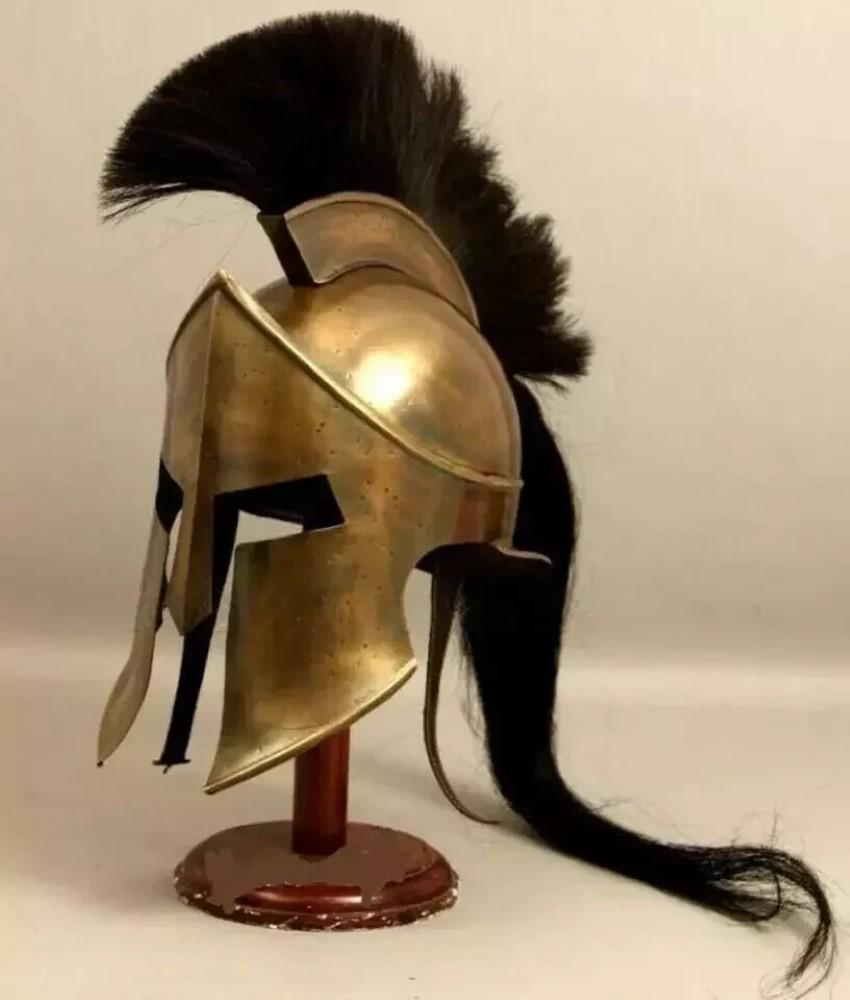 Handmade Authentic Movie Frank Miller “300” King Leonidas Spartan Helmet New