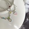Sweet Heart Rice Grain Bracelet: Women's Fashionable, Beautiful, Hip Hop Style Hand Jewelry