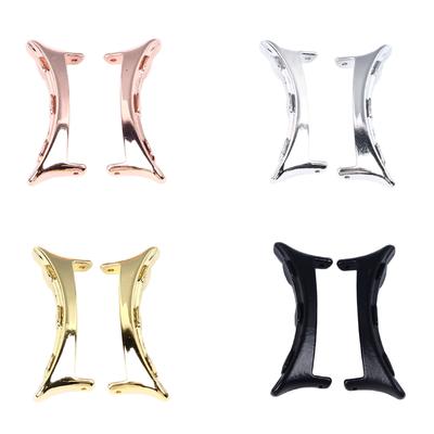 8 Stück Uhrenarmbandverbinder Schwarz Gold Roségold Silber Legierung Armband Verbindungsadapter für Google Pixel Watch 2 1