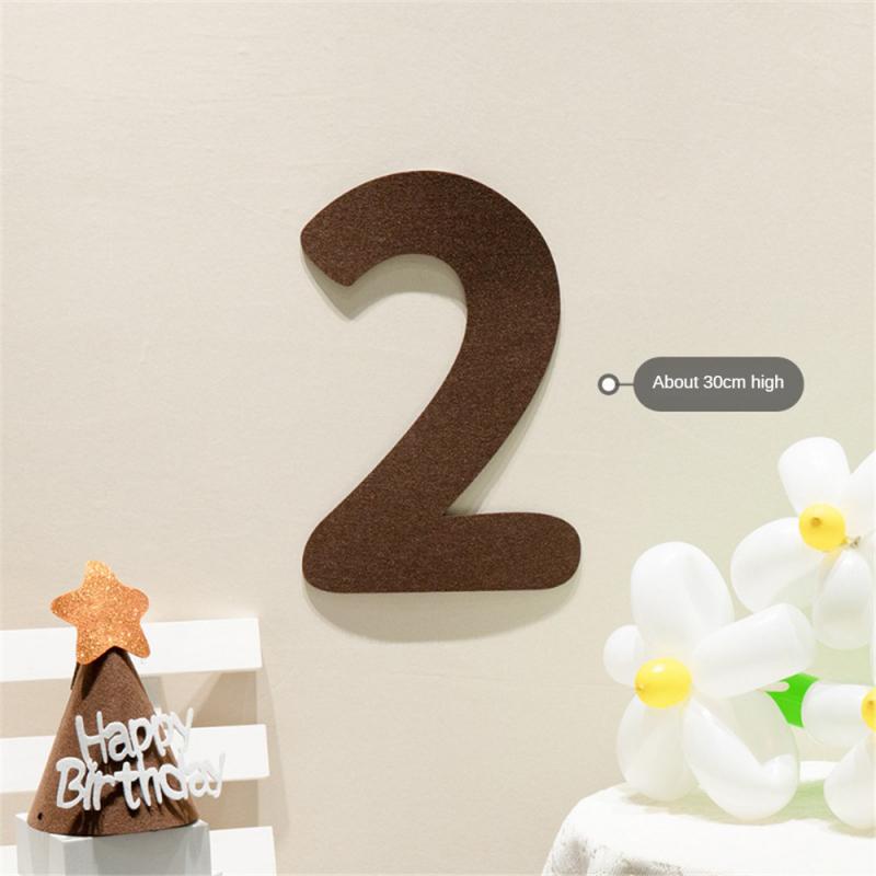 Banner de naștere din pâslă șir de bile din pâslă, decorațiuni digitale pentru petrecerea de la mulți ani, pentru copii, agățat pentru copii, care trage flori pentru baby shower.