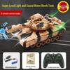 Remote Control Off-Road Armored Tank Toy with Firing Capability