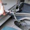 Heavy Duty Extension Rod 1/3Pcs Flexible Shaft Bar, 3/8" 1/4" 1/2" Drive Bendable Spring Steel Socket Wrench Extender, Electric Connection for