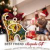 Friendship Elephant Gifts for Women 2025 - Sisterhood Bestie Ornament, Elegant Birthday Gifts for Sisters Siblings, Unique Ornaments for Tree Decor,