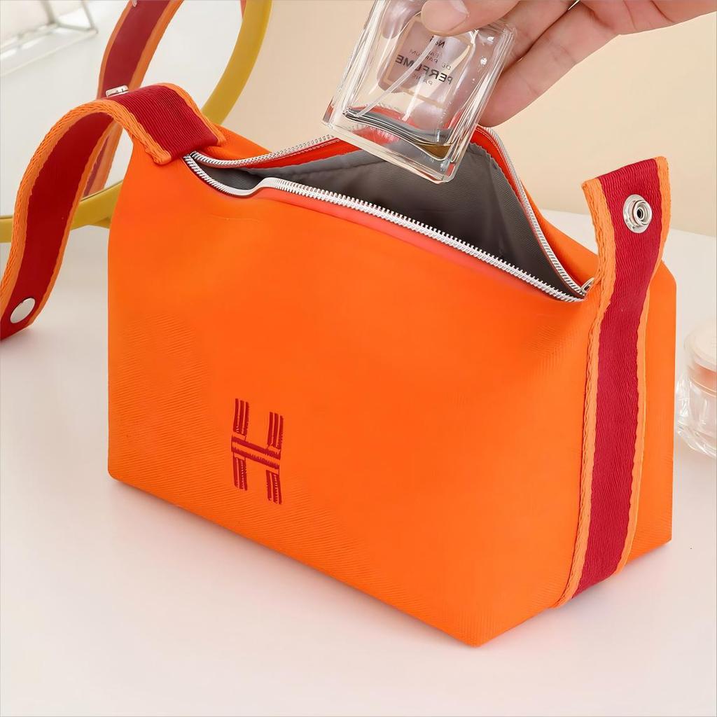 Trousse de toilette de voyage de luxe grande capacité avec logo imprimé