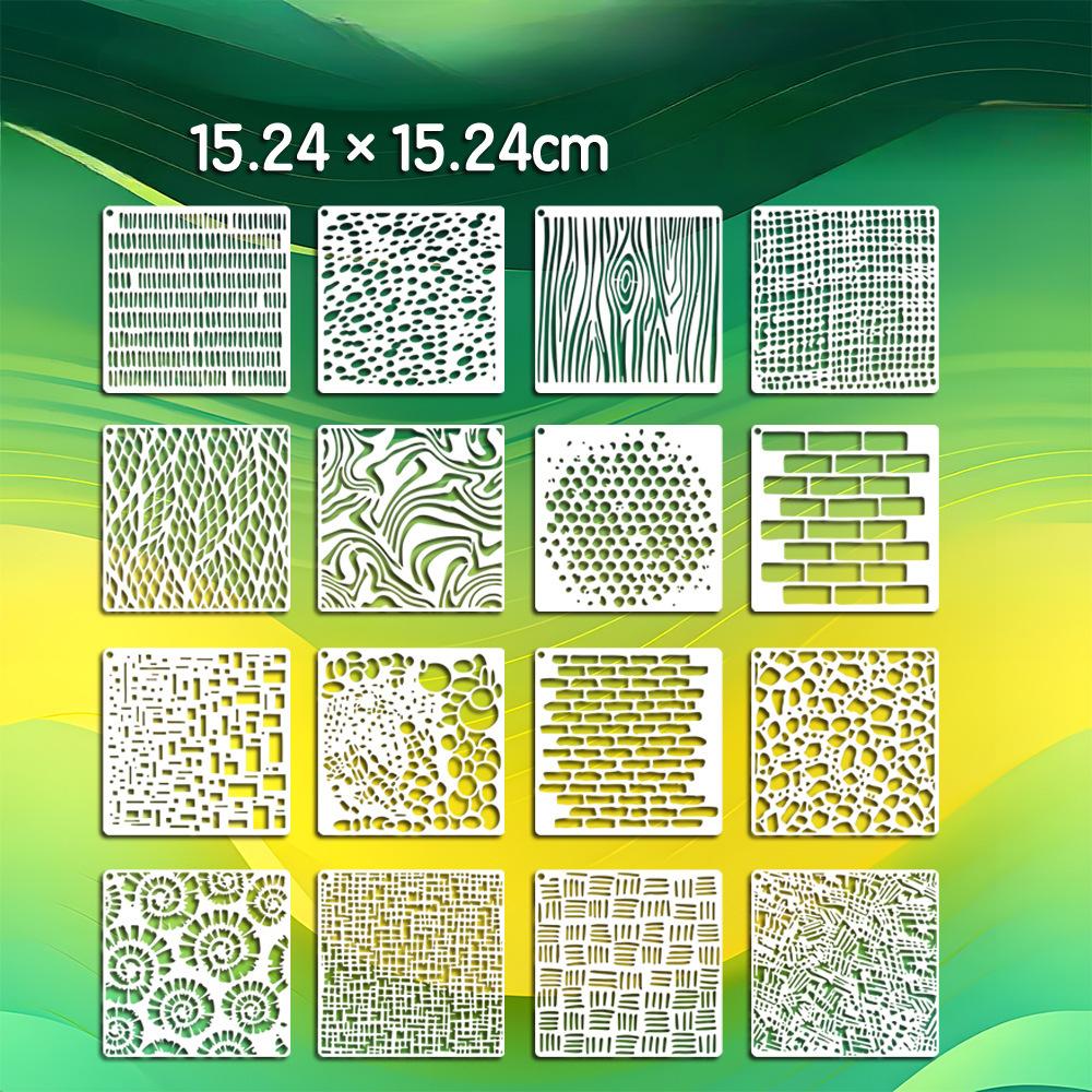 Creative Patterns, Painting Templates, Children's Creative Illustrations, Teaching Props, Reusable, Unique Patterns, Hand-made Poster Molds