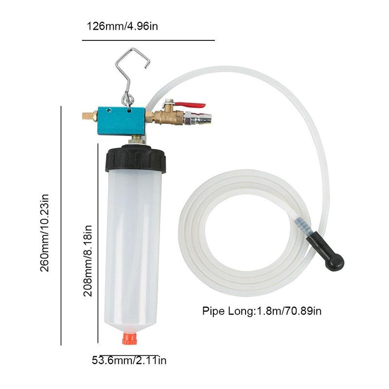 5-1PCS Car Brake Fluid Oil Change Tool Hydraulic Clutch Oil Bleeder Oil Change Pump Empty Exchange Drained Kit For Motorcycle