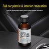 Car Plastic Parts Restorer: Black Bumper & Interior Refurbishing Agent
