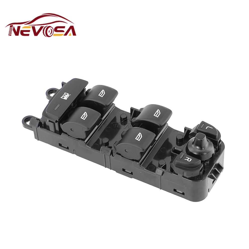 LHD Left Front 31334345 For Volvo S80 S60L C70 V70 XC90 V60 V90 C30 2014-2016 Power Window Switch 31453232 31376495 Car