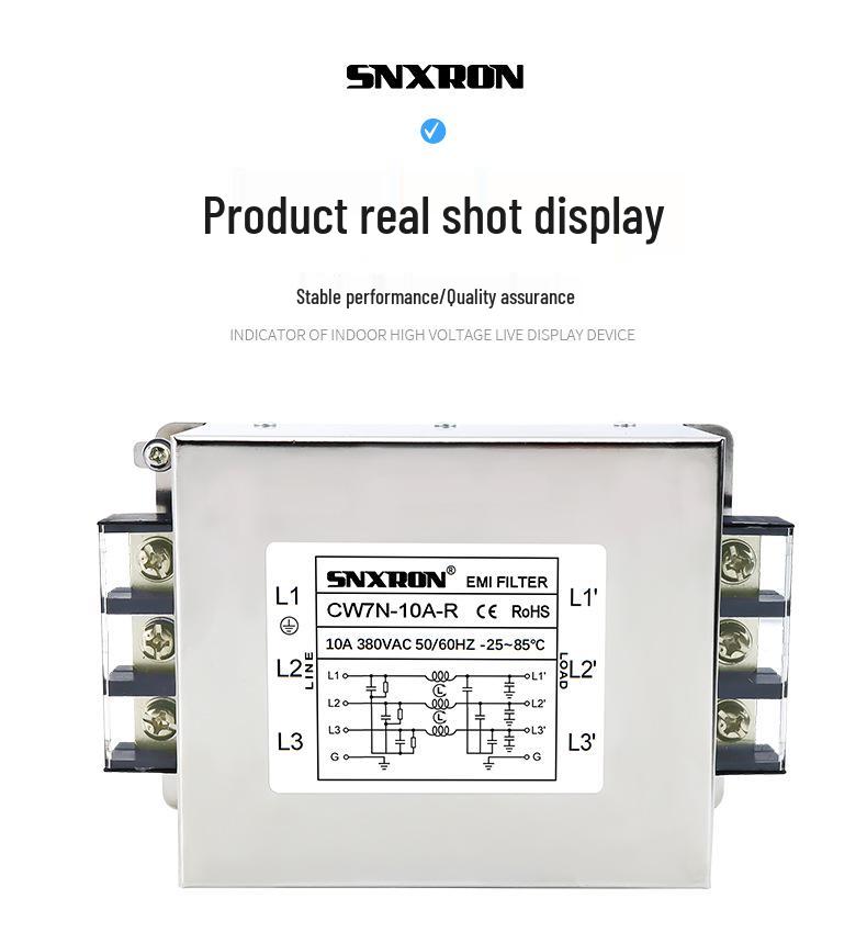CW7N Power Filter VFD Input C3FB 3-Phase 380V Interference