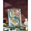 Oil Painting Style Masking Tape 20 Pieces Set Landscape Patterns Washi Gold Foil Stamping Scenery Drawing DIY Crafts Journal Planner Scrapbook Gift