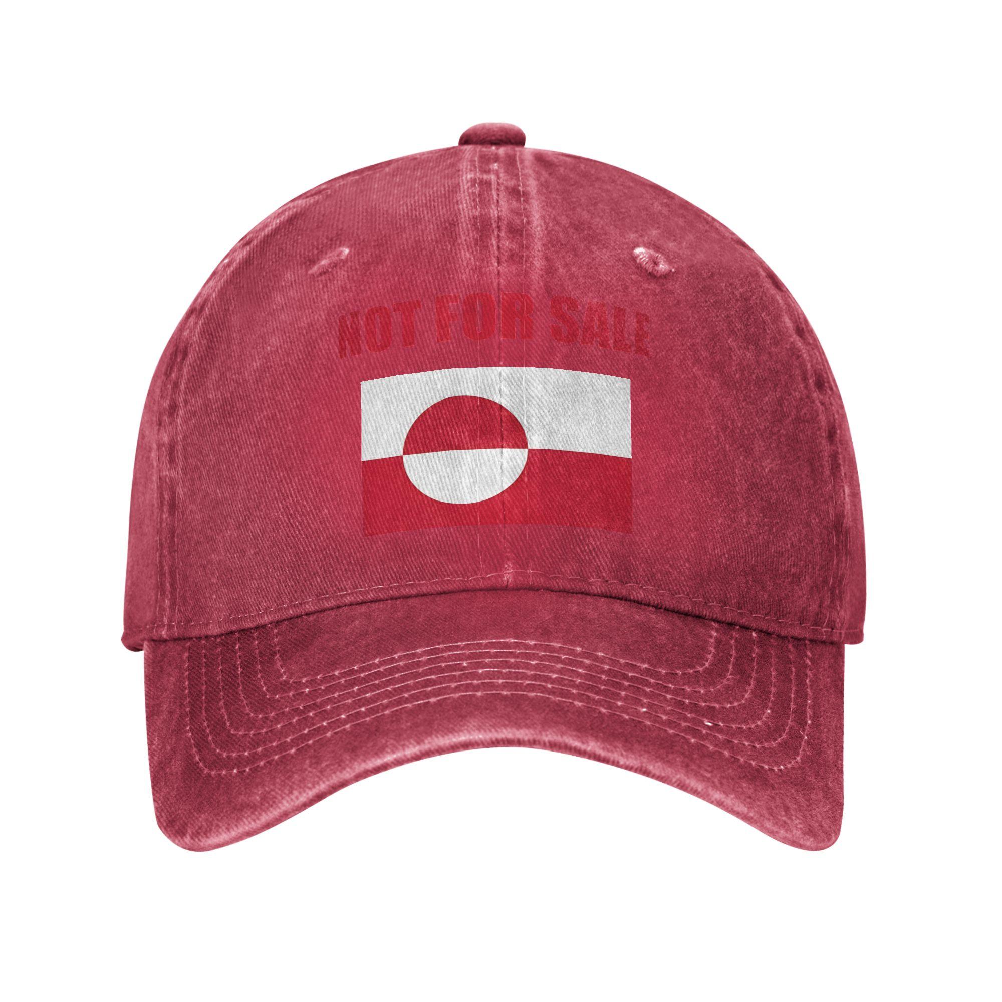 

Baseball Cap Flag Of Greenland NOT FOR SALE Spring y2k Cool Trucker Hat Women Men Design Outdoor Sports Sun Visor Baseball Caps One Size красный