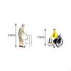 Miniature Model Figures Resin Ornament for 1/64 Mini Ornaments Accessory