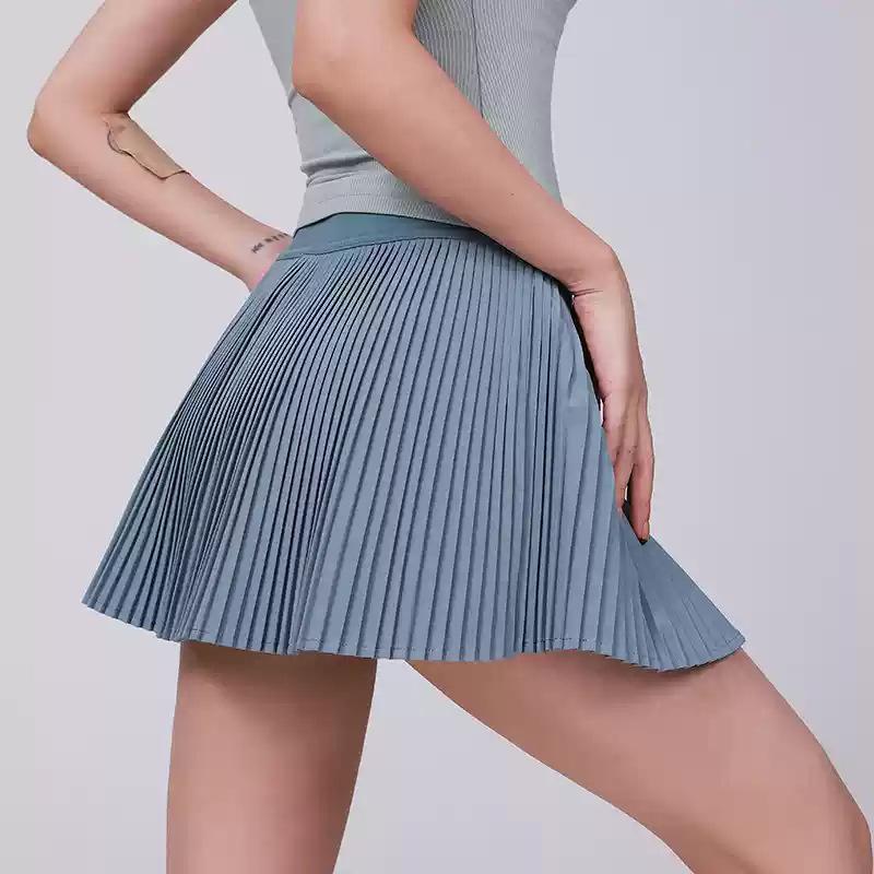 Women's Casual Sporty Pleated Skort - Breathable Tennis & Fitness Wear