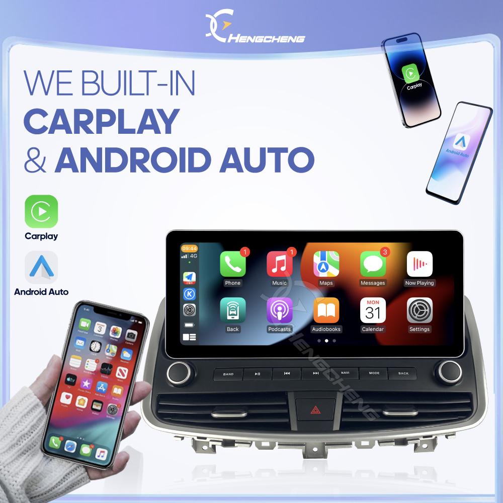 12.3" For Nissan Teana J32 2008-2012 Car Multimedia Video Player GPS Navigation Radio Android13 8Core 8+256 Carplay 4G 360camera