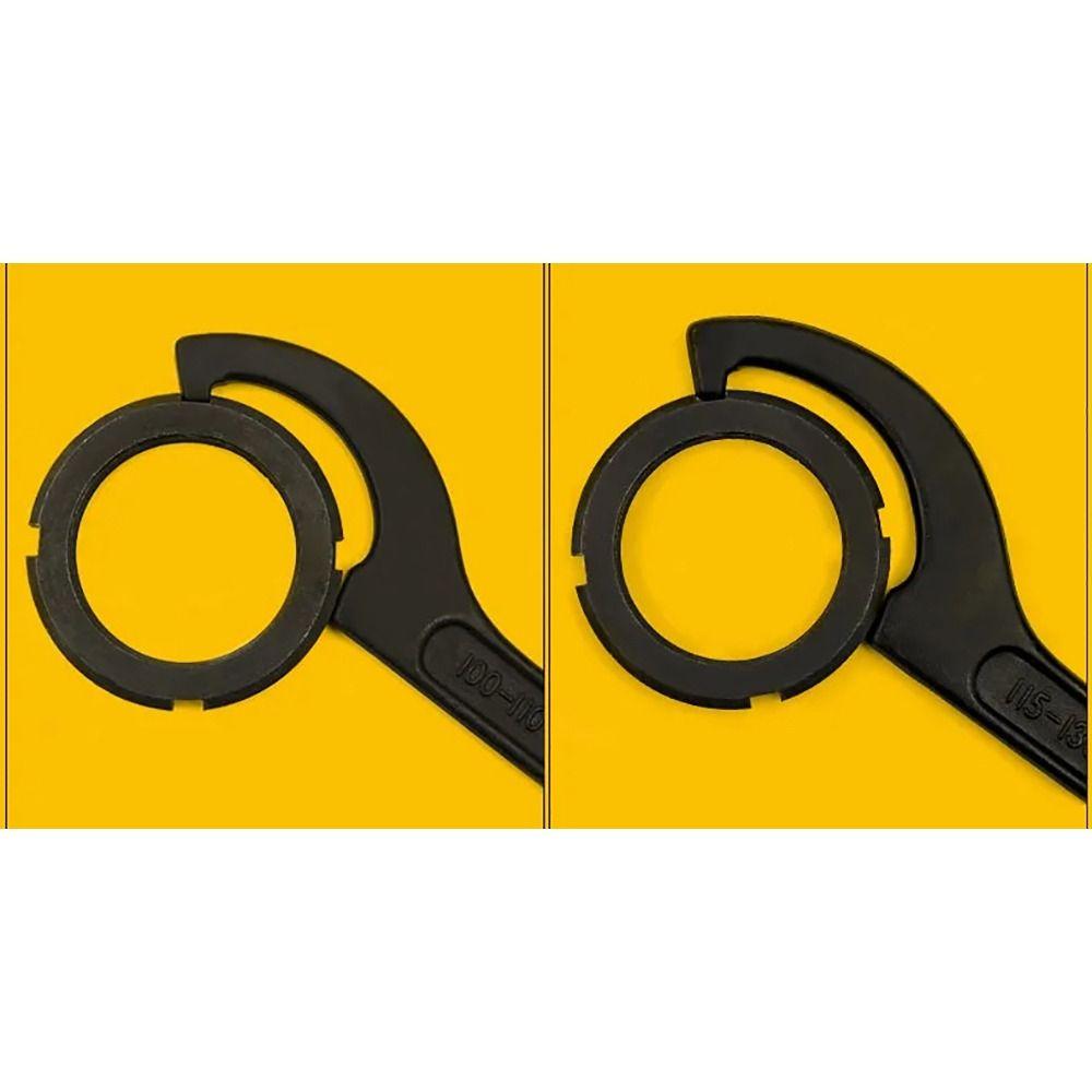 1 Stück 22-110 mm Spiralschlüssel Werkzeugstahl C-Schlüssel Spulen-Schlüssel Motorrad Fahrrad Stoßdämpfer