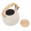 3L Whistling Tea Kettle 304 Stainless Steel Stovetop Grip Tea Kettle Farmhouse Tea Kettle for Home Kitchen