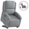 VidaXL Electric Recliner, Relaxation Chair with Adjustable Backrest and Footrest, Living Room Seat, Modern, 3204188