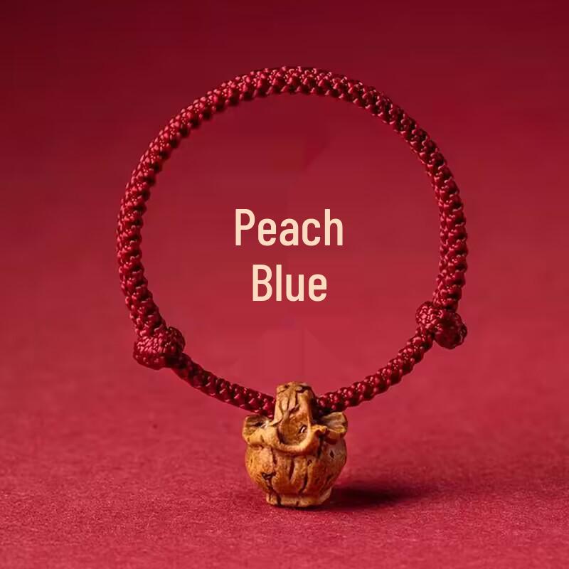Peach Basket Red Rope Bracelet for Couples, Kids, and Adults - Anti-Startle Amulet and Friendship Gift for Men and Women