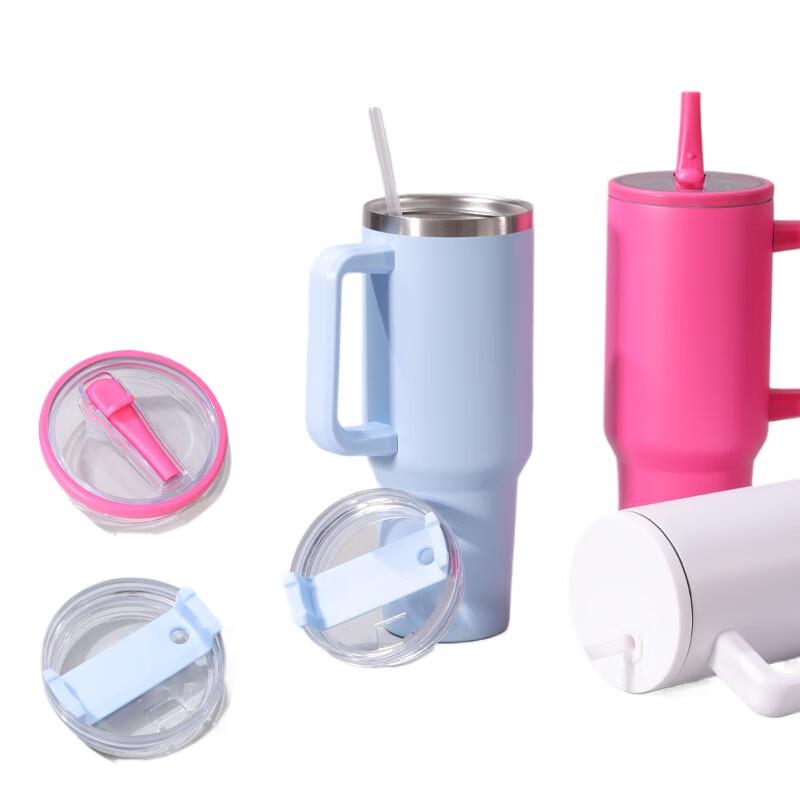 Fumade 400ML Stainless Steel Insulated Car Tumbler with Straw