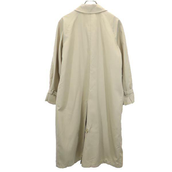 LONDON FOG 80s vintage Long sleeve Stainless collar coat 16 1/2 Khaki Women Used