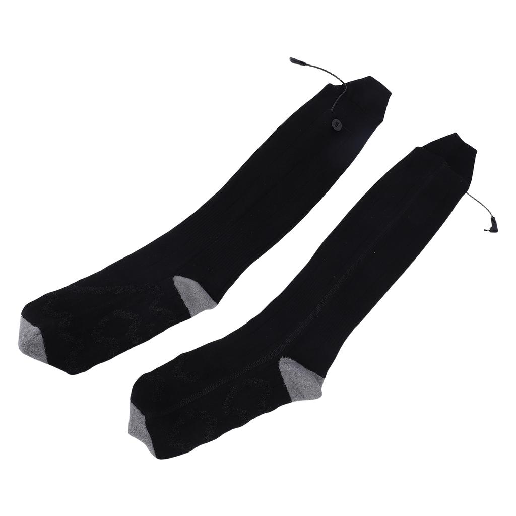 Beheizte Socken Wiederaufladbarer 5000mAh Akku Elektrische Socken mit 4 Temperatureinstellungen für Männer Frauen