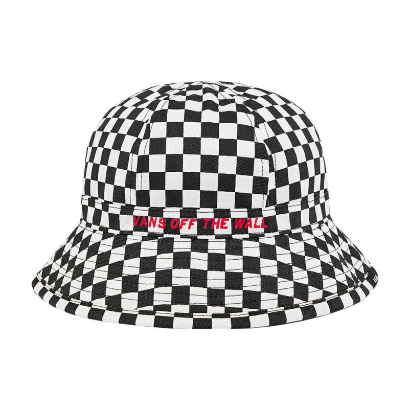 Vans Bucket Hats Women's Black/White Vans VN0A5I1Q705