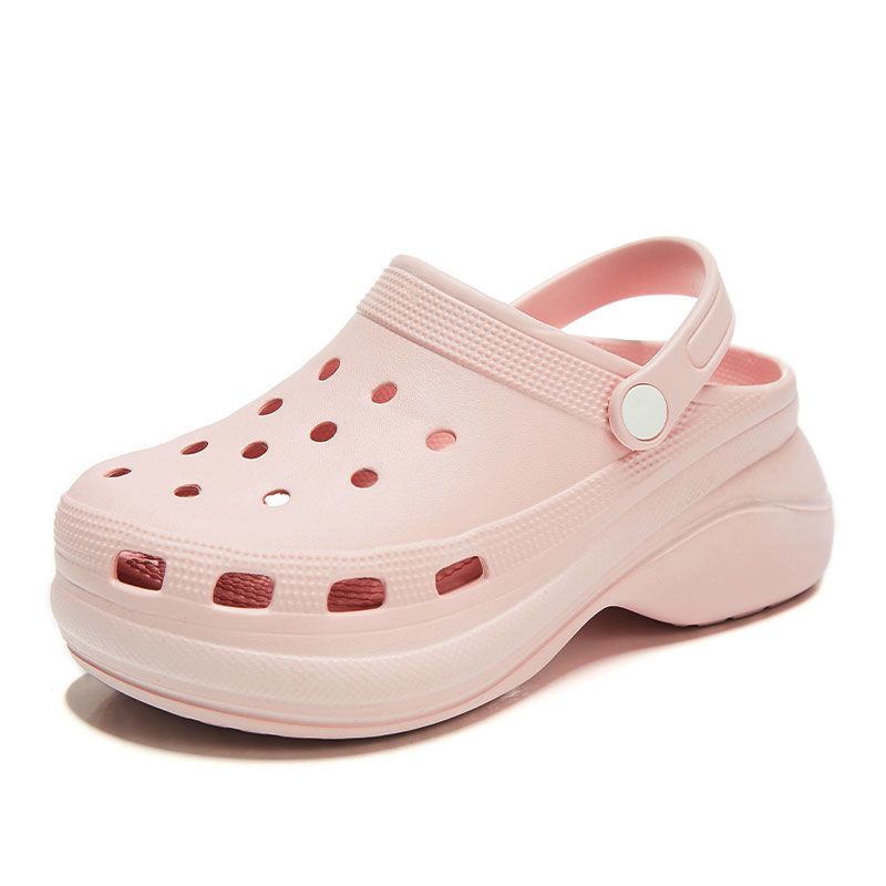 Fashion Slides with Heel Kawaii Cute Platform Shoes Mules Summer 2024 Thick Women's Slippers and Ladies Sandals on Offer I Luxury Trend