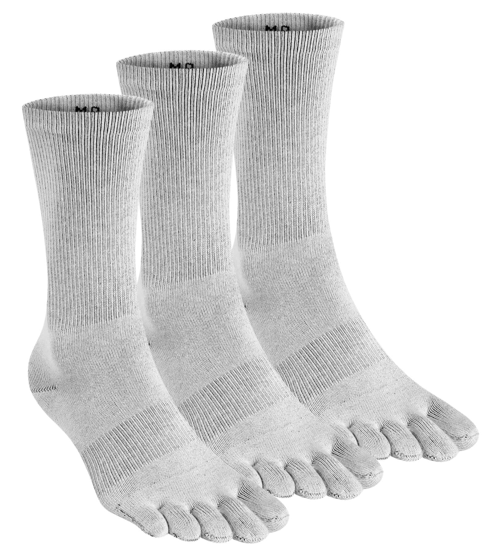 

WIOIW Men s Five-Toe Socks, Coolmax, Business Socks, Sports Socks, Running Socks, Durable, 3-Pair Set